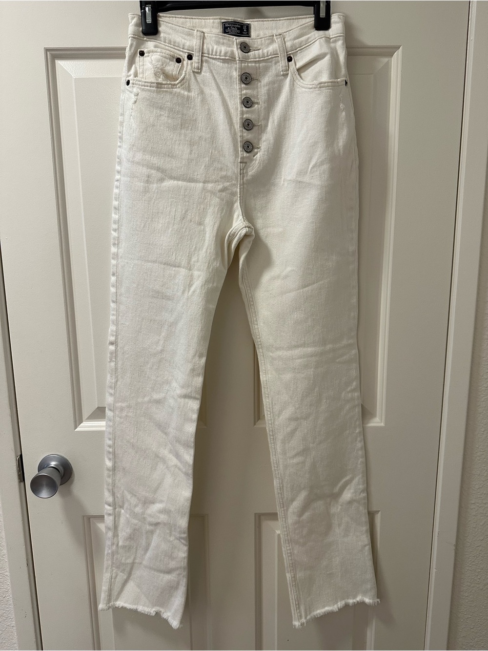 Abercrombie & Fitch Ultra High Rise Straight Jeans